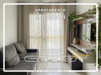 Apartamento com 2 Quartos à venda, 51m² no Jardim Limoeiro, Serra