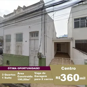 Casa com 3 Quartos à venda, 190m² no Centro, Campos dos Goytacazes