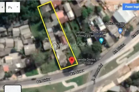 Lote/Terreno à venda, 1027m² no Cristal, Porto Alegre