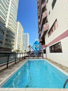 Apartamento com 1 Quarto para alugar, 56m² no Ocian, Praia Grande