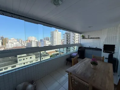 Apartamento com 1 Quarto à venda, 59m² no Canto do Forte, Praia Grande