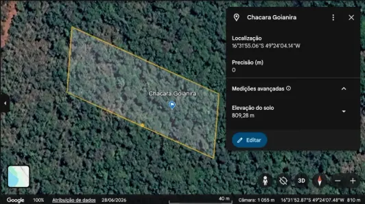 Lote/Terreno à venda, 4000m² no Área Rural, Goianira