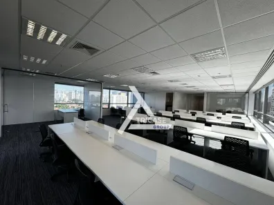 Sala Comercial para alugar, 533m² no Cidade Monções, São Paulo