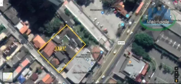 Lote/Terreno à venda, 1113m² no Jardim Nova Taboão, Guarulhos