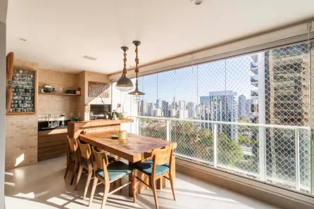 Apartamento com 3 Quartos à venda, 134m² no Cidade Monções, São Paulo