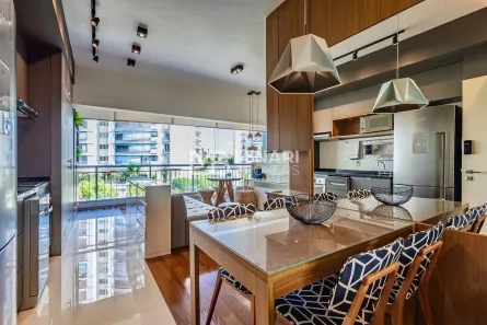 Apartamento com 1 Quarto à venda, 50m² no Tamboré, Santana de Parnaíba