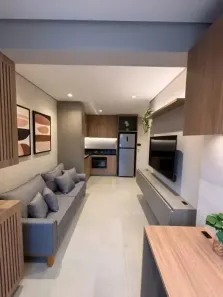 Apartamento com 1 Quarto para alugar, 29m² no Indianópolis, São Paulo