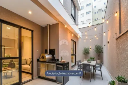 Apartamento com 1 Quarto à venda, 71m² no Água Verde, Curitiba