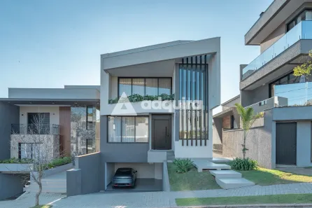 Casa de Condomínio com 4 Quartos à venda, 383m² no Colônia Dona Luíza, Ponta Grossa