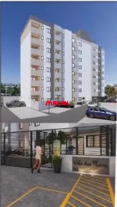 Apartamento com 2 Quartos à venda, 44m² no Vila das Flores, São José dos Campos