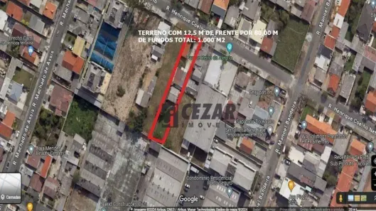 Lote/Terreno à venda, 1000m² no Vargem Grande, Pinhais