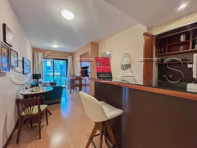 Flat com 1 Quarto para alugar, 40m² no Brooklin Paulista, São Paulo