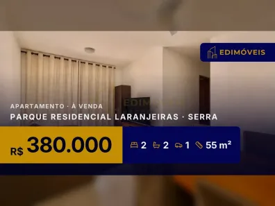 Apartamento com 2 Quartos à venda, 55m² no Parque Residencial Laranjeiras, Serra
