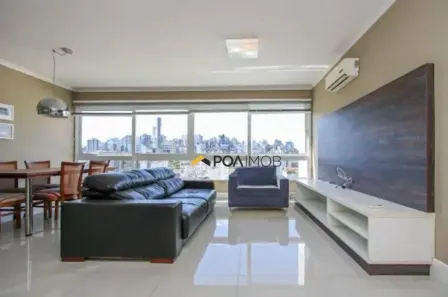 Apartamento com 3 Quartos para alugar, 118m² no Petrópolis, Porto Alegre