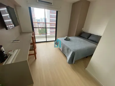 Apartamento com 1 Quarto para alugar, 26m² no Jardim das Acácias, São Paulo