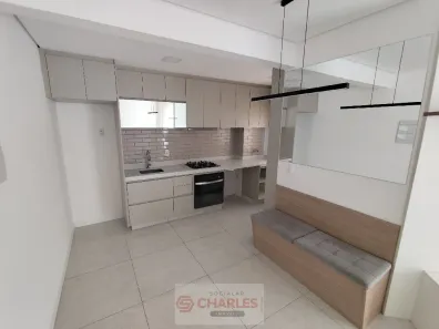 Apartamento com 2 Quartos para alugar, 46m² no Jardim Igaçaba, Mogi Guaçu