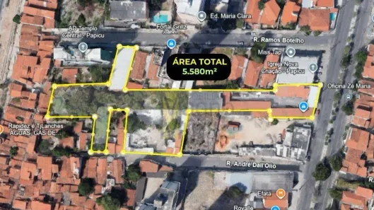 Lote/Terreno à venda, 5580m² no Papicu, Fortaleza