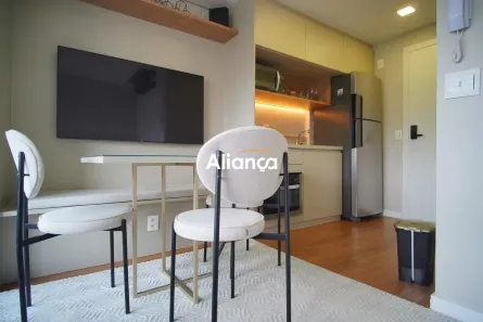 Apartamento com 1 Quarto para alugar, 27m² no Mont Serrat, Porto Alegre