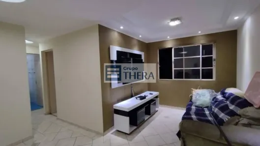 Apartamento com 2 Quartos para alugar, 58m² no Jardim Santo André CDHU, Santo André