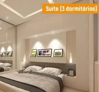 Apartamento com 3 Quartos para alugar, 65m² no Parque Residencial Flamboyant, São José dos Campos