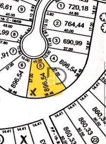 Lote/Terreno à venda, 896m² no Riviera, Bertioga