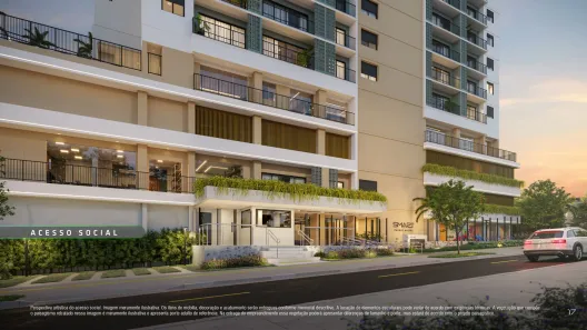 Apartamento com 3 Quartos à venda, 70m² no Setor Pedro Ludovico, Goiânia
