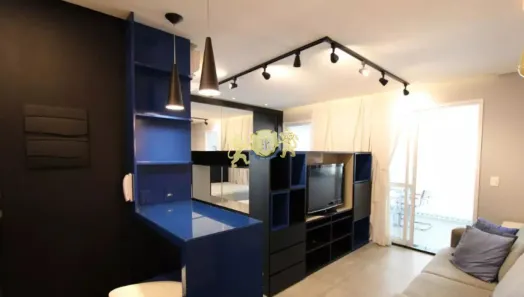 Flat com 1 Quarto para alugar, 42m² no Brooklin Paulista, São Paulo