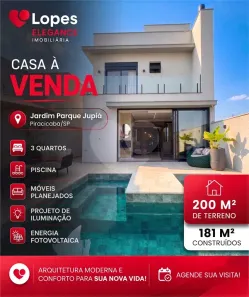 Sobrado com 3 Quartos à venda, 181m² no Jupiá, Piracicaba