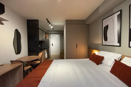 Apartamento com 1 Quarto para alugar, 26m² no Vila Olímpia, São Paulo
