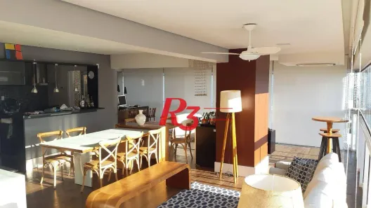 Apartamento com 3 Quartos à venda, 171m² no Embaré, Santos