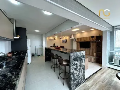 Apartamento com 2 Quartos à venda, 77m² no Boqueirão, Praia Grande