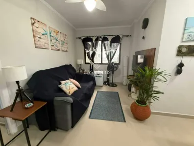 Apartamento com 1 Quarto à venda, 56m² no Guilhermina, Praia Grande