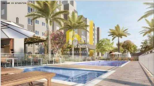Apartamento com 2 Quartos à venda, 42m² no Jardim Amanda II, Hortolândia
