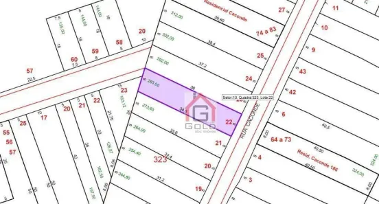 Lote/Terreno à venda, 283m² no Vila Lucinda, Santo André