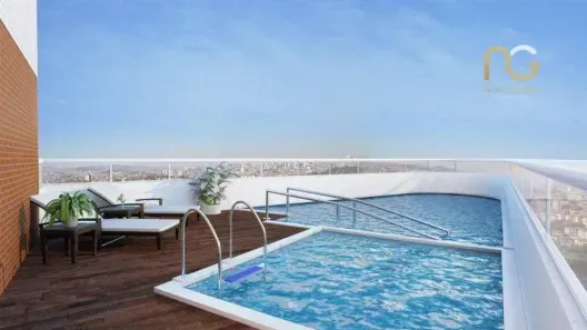 Apartamento com 1 Quarto à venda, 46m² no Caiçara, Praia Grande