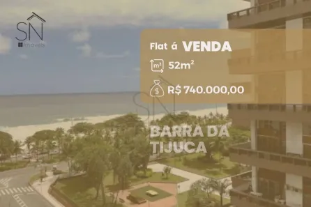 Flat com 1 Quarto à venda, 52m² no Barra da Tijuca, Rio de Janeiro