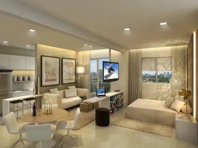 Apartamento com 1 Quarto à venda, 27m² no Indianópolis, São Paulo