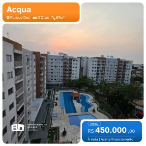 Apartamento com 2 Quartos à venda, 67m² no Parque 10 de Novembro, Manaus