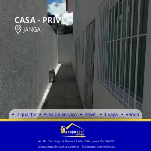 Casa com 2 Quartos à venda, 60m² no Janga, Paulista
