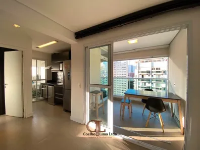 Apartamento com 1 Quarto para alugar, 45m² no Cerqueira César, São Paulo