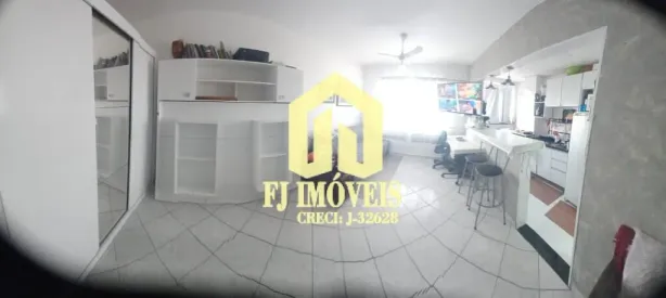Apartamento com 1 Quarto à venda, 38m² no Centro, São Vicente