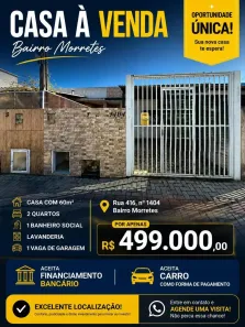 Casa com 2 Quartos à venda, 60m² no Morretes, Itapema