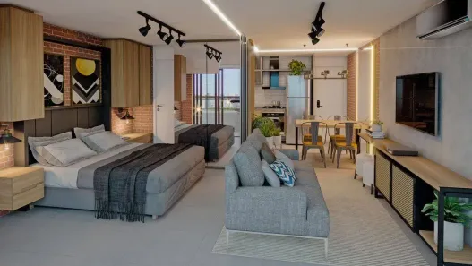 Apartamento com 1 Quarto à venda, 38m² no Siqueira, Fortaleza