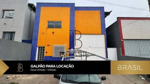 Galpão/Depósito/Armazém para alugar, 157m² no Nova Vinhedo, Vinhedo