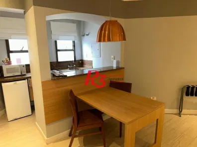 Flat com 1 Quarto à venda, 48m² no Gonzaga, Santos