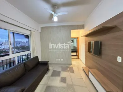 Apartamento com 1 Quarto para alugar, 75m² no Encruzilhada, Santos