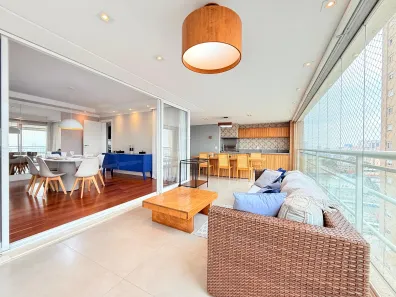 Apartamento com 3 Quartos para alugar, 225m² no Vila Gomes Cardim, São Paulo