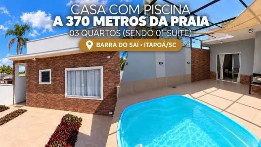 Casa com 3 Quartos à venda, 83m² no Barra do Saí, Itapoá