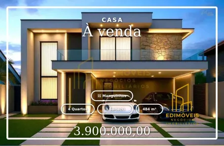 Casa com 4 Quartos à venda, 484m² no Manguinhos, Serra