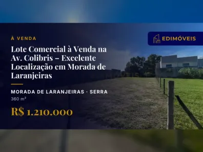 Lote/Terreno à venda, 360m² no Morada de Laranjeiras, Serra